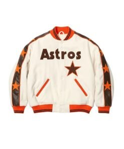 Supreme x Mitchell & Ness Houston Astros Varsity Jacket
