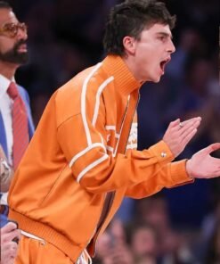 Timothée Chalamet NBA Finals Bomber Jacket
