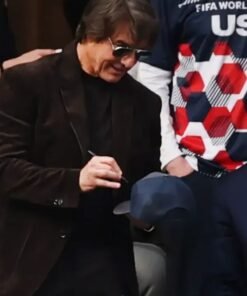 Tom Cruise USMNT Los Angeles World Cup Blazer Tom Cruise USMNT World Cup Opener Los Angeles Brown Blazer 2026