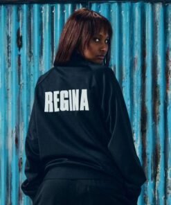 Unisex Black Track Corteiz Jacket 2026