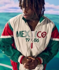 Unisex Mexico 1986 World Cup Multicolor Track Jacket