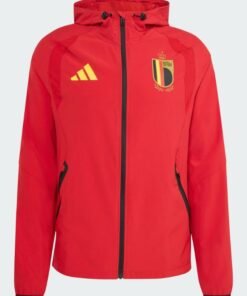 Adidas Belgium Tiro Tech Full Zip Windbreaker Jacket