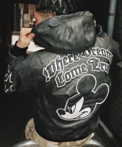 Adidas Disney Mickey Mouse Dreams Jacket Adidas Disney Mickey Mouse Black Hooded Jacket