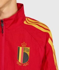 Adidas FIFA Belgium Home Anthem Jacket Adidas FIFA Belgium Home Red Jacket