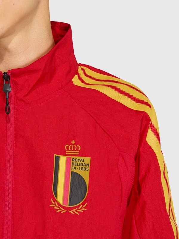Adidas FIFA Belgium Home Anthem Jacket Adidas FIFA Belgium Home Red Jacket