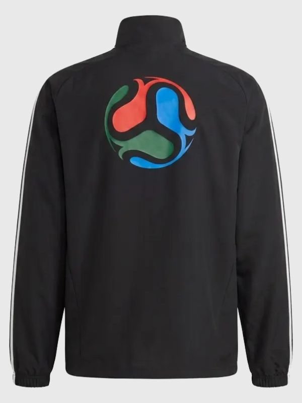 Adidas FIFA World Cup 2026 Host Track Jacket Adidas FIFA World Cup 2026 Host Black Jacket