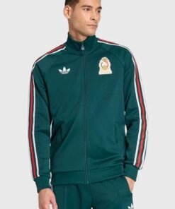 Miguel Layun FIFA World Cup 2026 Adidas Mexico Track Jacket Adidas x Mexico FIFA 2026 Track Jacket in Green Full Zip