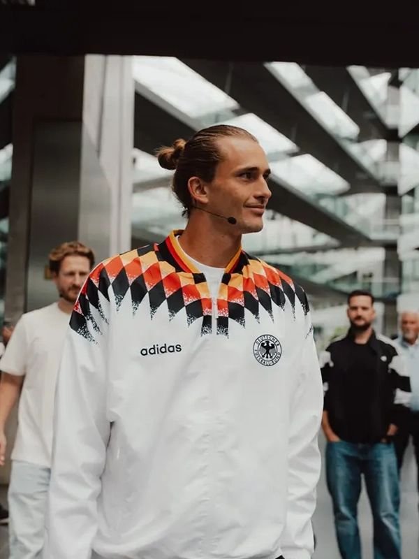 Alexander Zverev Adidas Germany 1994 Jacket Alexander Zverev Adidas Germany Track Jacket