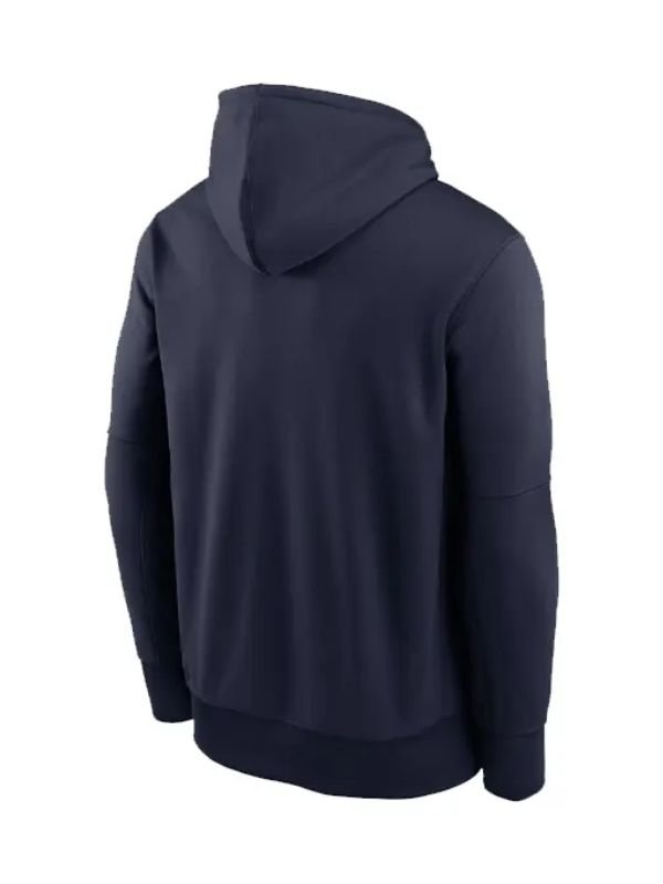 Dallas Cowboys Toss Sweep Hoodie Anthracite Dallas Cowboys Performance Pullover Hoodie