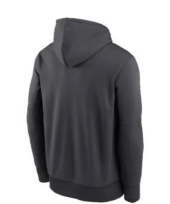 Philadelphia Eagles Toss Sweep Hoodie Anthracite Philadelphia Eagles Performance Pullover Hoodie