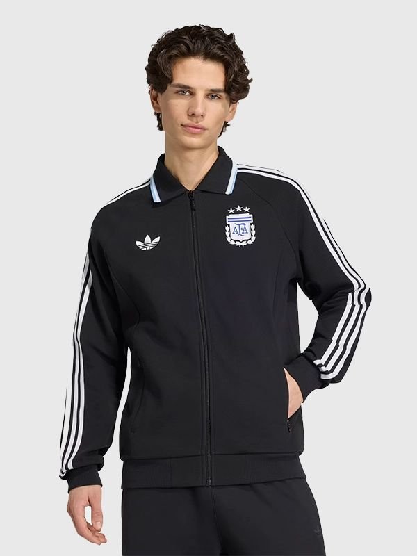 Argentina FIFA World Cup 2026 Away Anthem Jacket Argentina FIFA World Cup 2026 Away Anthem Black Jacket