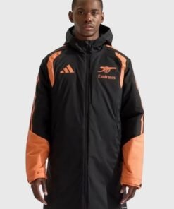 Arsenal Adidas Pro Training Stadium Parka Jacket