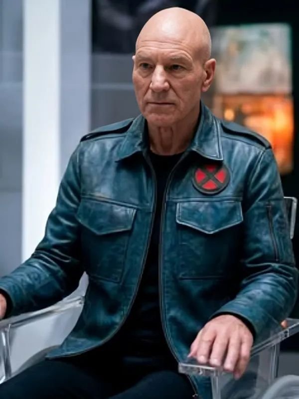 Avengers Doomsday Charles Xavier Leather Jacket Avengers Doomsday Charles Xavier Leather Jacket