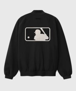 Fear of God x MLB Full-Zip Bomber Jacket Black Full Zip Fear of God x MLB Bomber Jacket 2026