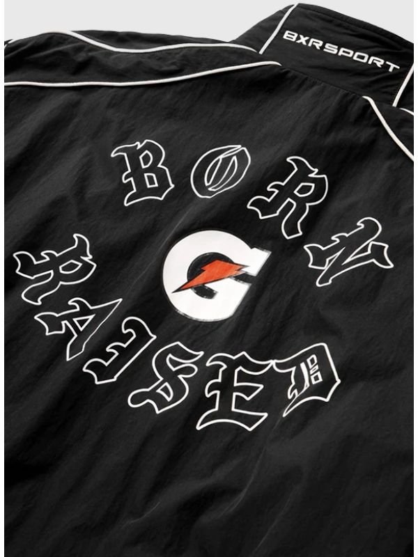 Born x Raised x Gatorade Track Jacket Born x Raised x Gatorade Black Jacket