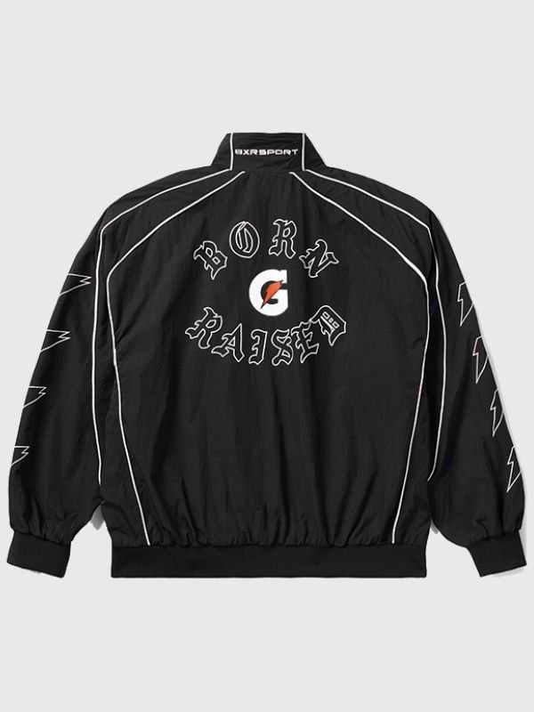 Born x Raised x Gatorade Track Jacket Born x Raised x Gatorade Track Jacket Black