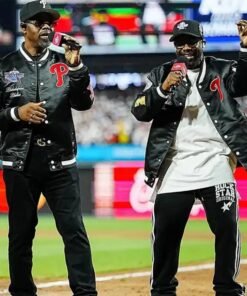 Boyz II Men MLB All-Star Game 2026 Satin Jacket Boyz II Men MLB All-Star Game 2026 Black Jacket