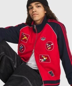 Adidas x Brain Dead x Disney Track Jacket Brain Dead x Disney Mickey and Friends Jacket