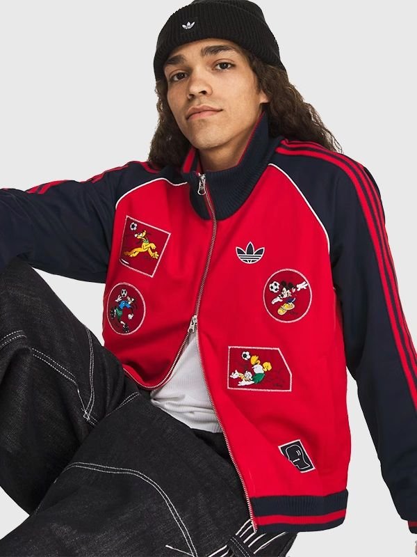 Adidas x Brain Dead x Disney Track Jacket Brain Dead x Disney Mickey and Friends Jacket