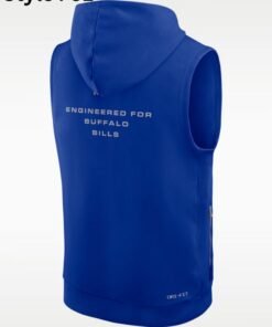 Buffalo Bills Dri-Fit Sleeveless Pullover Hoodie Buffalo Bills Dri-Fit Sleeveless Hooded Vest