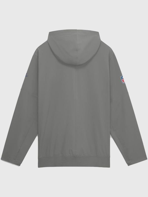 Buffalo Bills Nike Sideline Broken Rules Anorak Jacket Buffalo Bills Nike Sideline Broken Rules Hooded Jacket