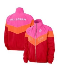 Caitlin Clark 2026 WNBA All-Star Full Zip Game Jacket Red