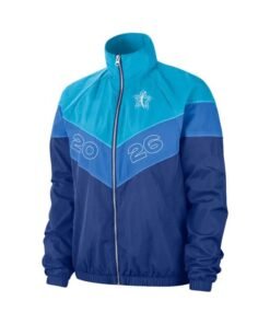 Caitlin Clark WNBA All-Star Windrunner Game Jacket Blue