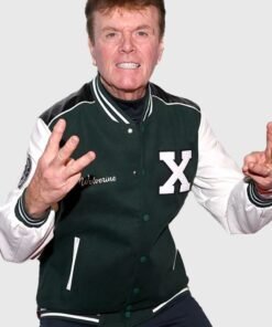 Cal Dodd WOLVERINE X-Men 97 Green Letterman Jacket Cal Dodd WOLVERINE X-Men 97 Green Varsity Jacket