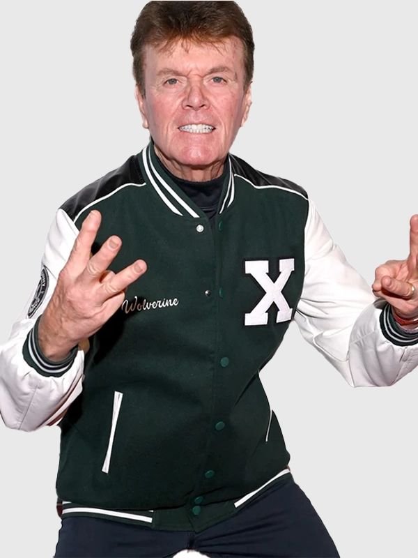 Cal Dodd WOLVERINE X-Men 97 Green Letterman Jacket Cal Dodd WOLVERINE X-Men 97 Green Varsity Jacket