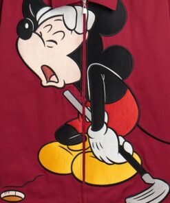 Carnival Golf x Disney Mickey Jacket Maroon