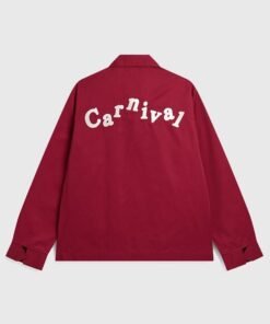 Carnival Golf x Mickey Mouse Maroon Jacket