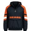 Marvel Aeropostale Spider-Man Track Jacket Chicago Bears Starter Pullover Jacket