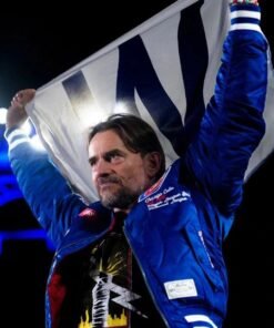 CM Punk Chicago Cubs Blue Jacket CM Punk Chicago Cubs Blue Bomber Jacket