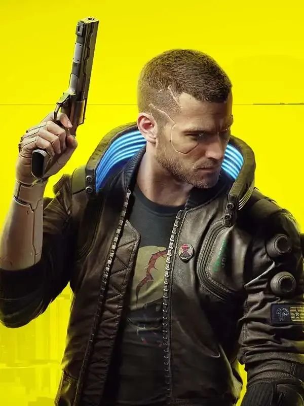 Cyberpunk 2077 Samurai Brown Bomber Jacket Cyberpunk 2077 Samurai Brown Bomber Jacket