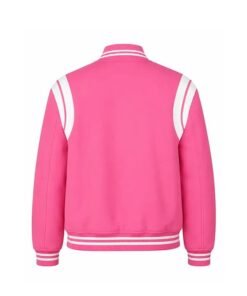 Elle S01 Lexi Minetree Pink Bomber Jacket