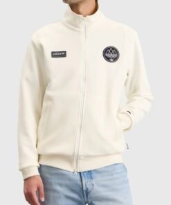 END. x Adidas Angelzarke SPZL Track Jacket END. x Adidas Angelzarke 2026 Cream Full Zip Track Jacket for Men Women