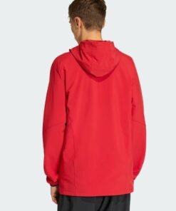 Adidas Belgium Tiro Tech Full Zip Windbreaker Jacket FIFA 2026 Belgium Adidas Tiro Windbreaker Jacket