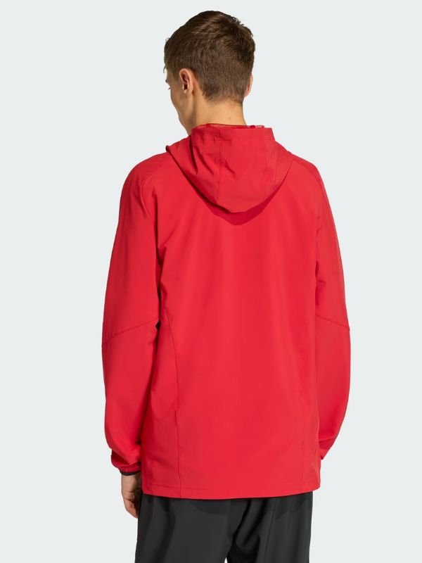 Adidas Belgium Tiro Tech Full Zip Windbreaker Jacket FIFA 2026 Belgium Adidas Tiro Windbreaker Jacket