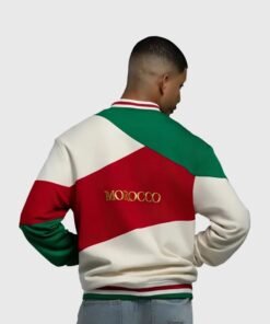 Morocco World Cup Colorblock Jacket FIFA 2026 Morocco Heritage Colorblock Jacket