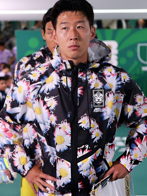 Heung-Min Son South Korea Anthem Jacket FIFA World Cup 2026 Heung Min Son South Korea Anthem Jacket