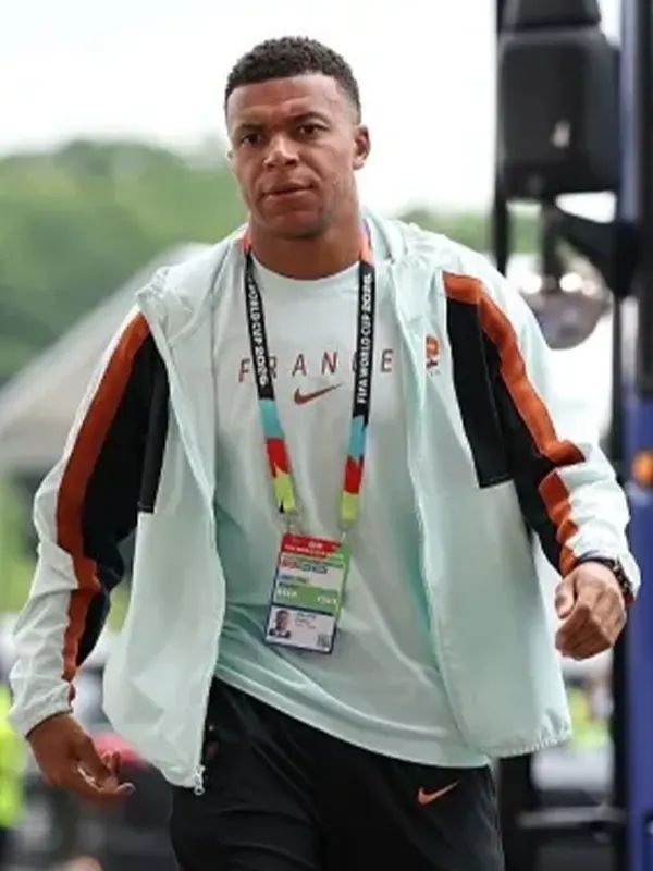 Kylian Mbappe World Cup 2026 Hooded Woven Jacket FIFA World Cup 2026 Kylian Mbappe Football Jacket