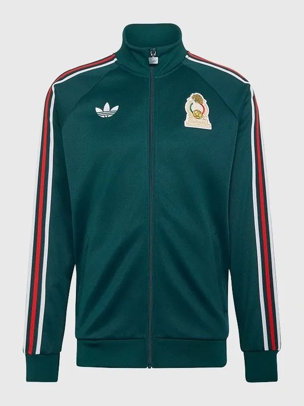 Miguel Layun FIFA World Cup 2026 Adidas Mexico Track Jacket Full Zip Mexico Adidas Green Track Fleece Jacket Miguel Layun