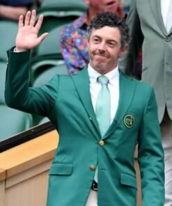 Golf Legend Rory Mcilroy Wimbledon Green Jacket