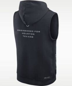 Houston Texans Dri-Fit Sleeveless Hooded Vest