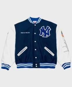Jay-Z The Blueprint x New York Yankees Varsity Jacket