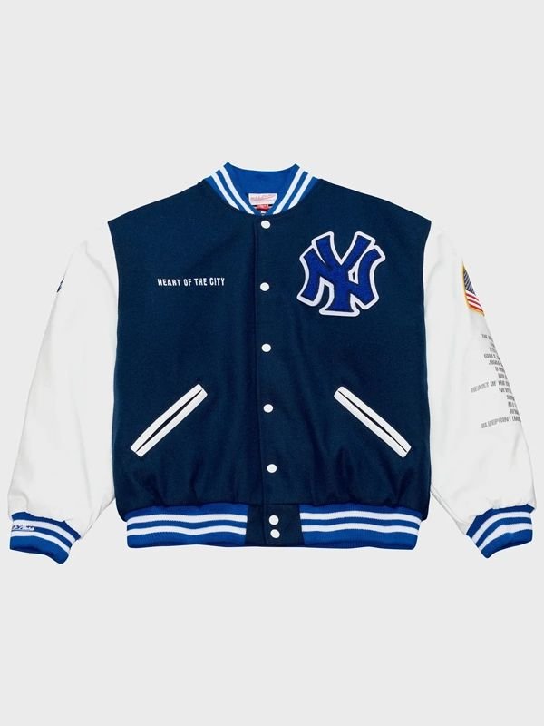 Jay-Z The Blueprint x New York Yankees Varsity Jacket