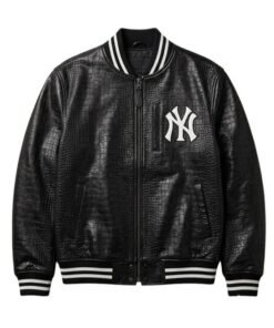 JAy-Z Yankees Stadium Performance Leather Jacket