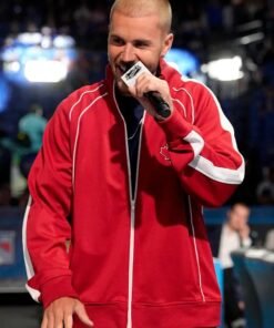 Justin Bieber Maple Leafs No Boundaries Track Jacket