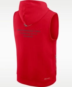 Kansas City Chiefs Dri-Fit Sleeveless Hooded Vest