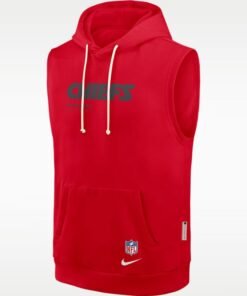 Kansas City Chiefs Dri-Fit Sleeveless Pullover Hoodie